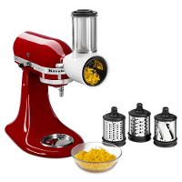 Ralador e Fatiador 5 Peças para Stand Mixer KitchenAid - 10