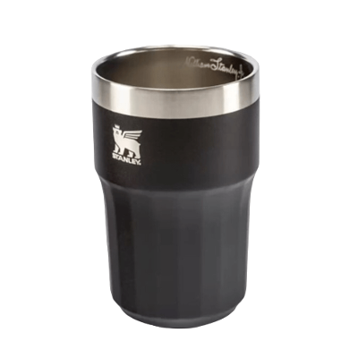Copo Térmico Happy Hour  em Aço Inox 384ml Stanley Preto