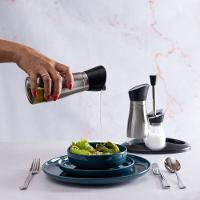 Galheteiro para Óleo e Vinagre/Sal e Pimenta em Inox Kenya - 9