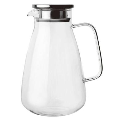 Jarra em Vidro com Tampa em Inox 2,2 Litros 23,5cm Twinkle