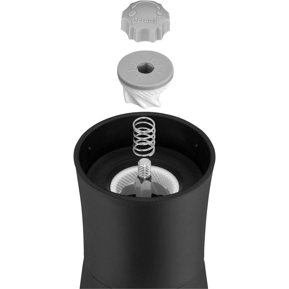 Moedor para Sal e Pimenta em Vidro Trend 14cm WMF Preto - 4