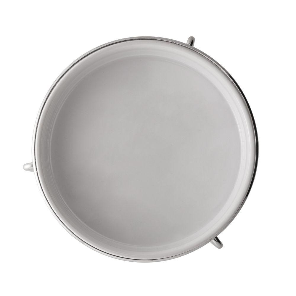 Rechaud Cerâmica para Queijo com Faca 3 Peças Wolff Branco - 2