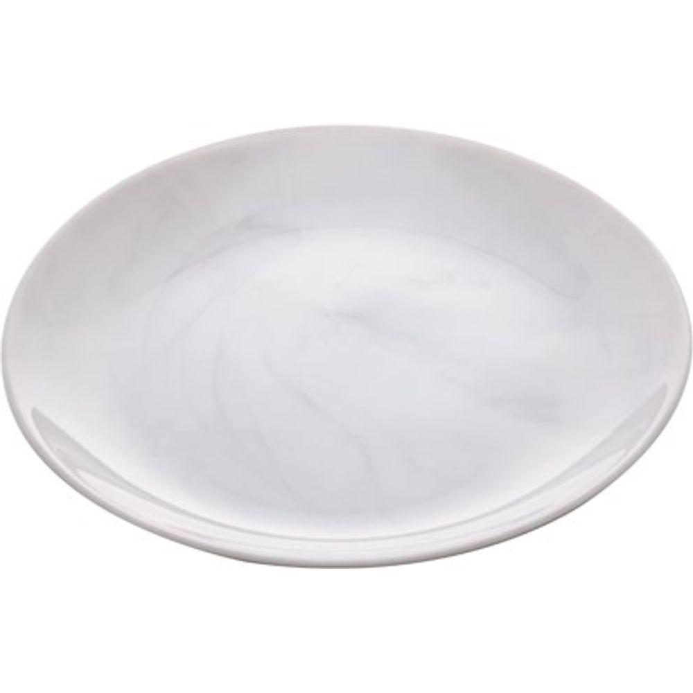 Saladeira em Vidro Diwali Marble 21cm Luminarc Cinza Claro - 1
