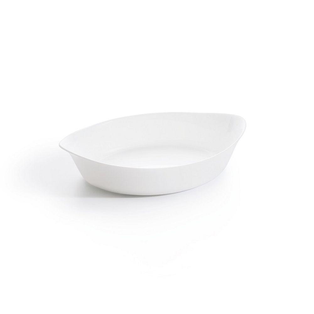 Travessa Oval Smart Cuisine em Vidro Temperado Luminarc Branco - 1