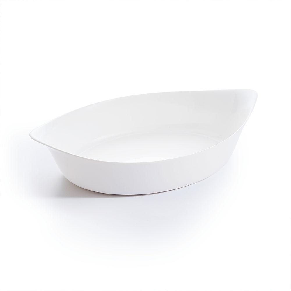 Travessa Oval em Vidro 28cm Smart Cuisine Luminarc Branca - 1