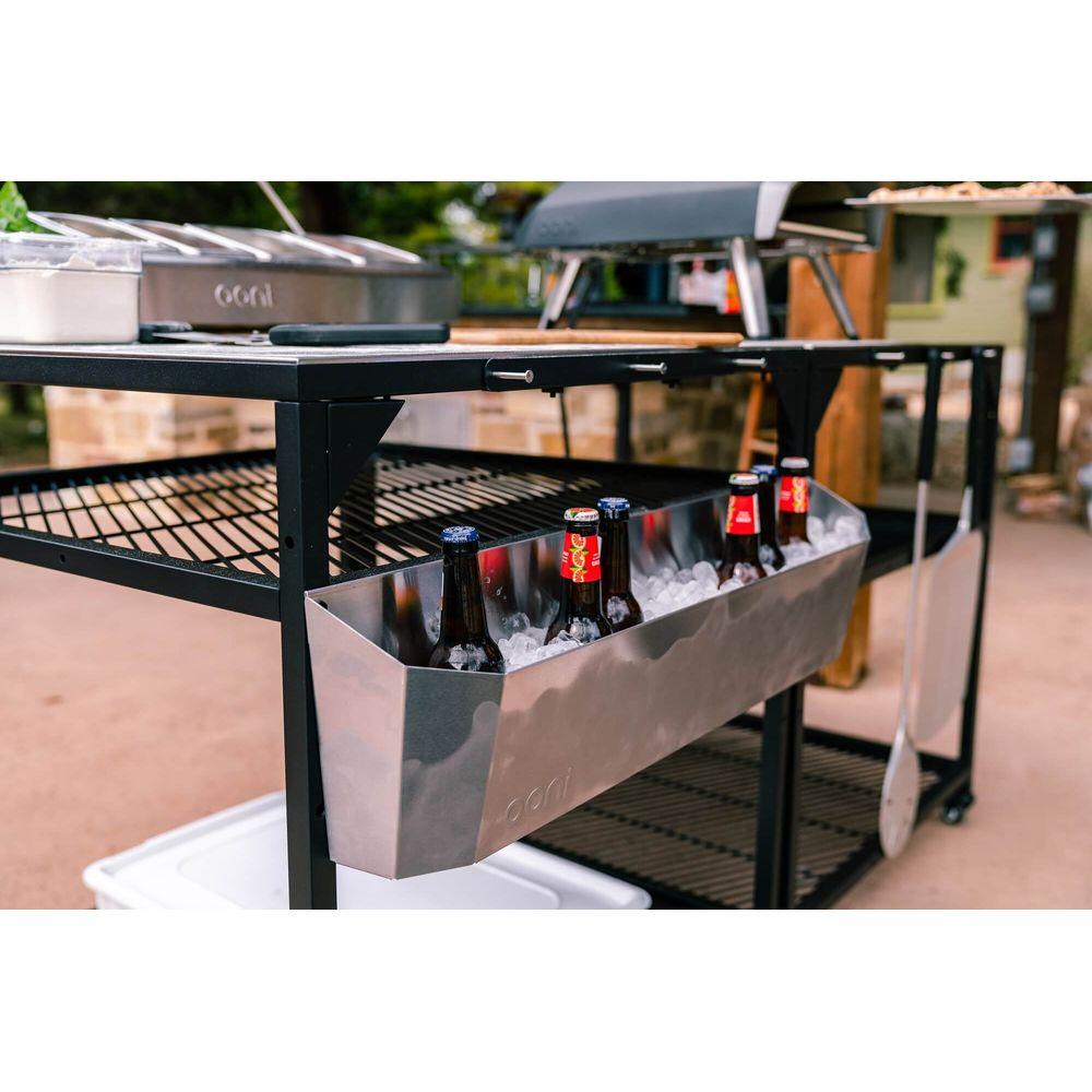 Suporte Multiuso para Mesa Modular Média em Aço Inox Ooni - 4