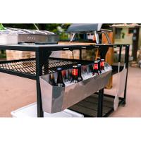 Suporte Multiuso para Mesa Modular Média em Aço Inox Ooni