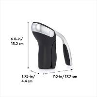 Saca Rolhas Vertical 3 Peças em Inox OXO Preto