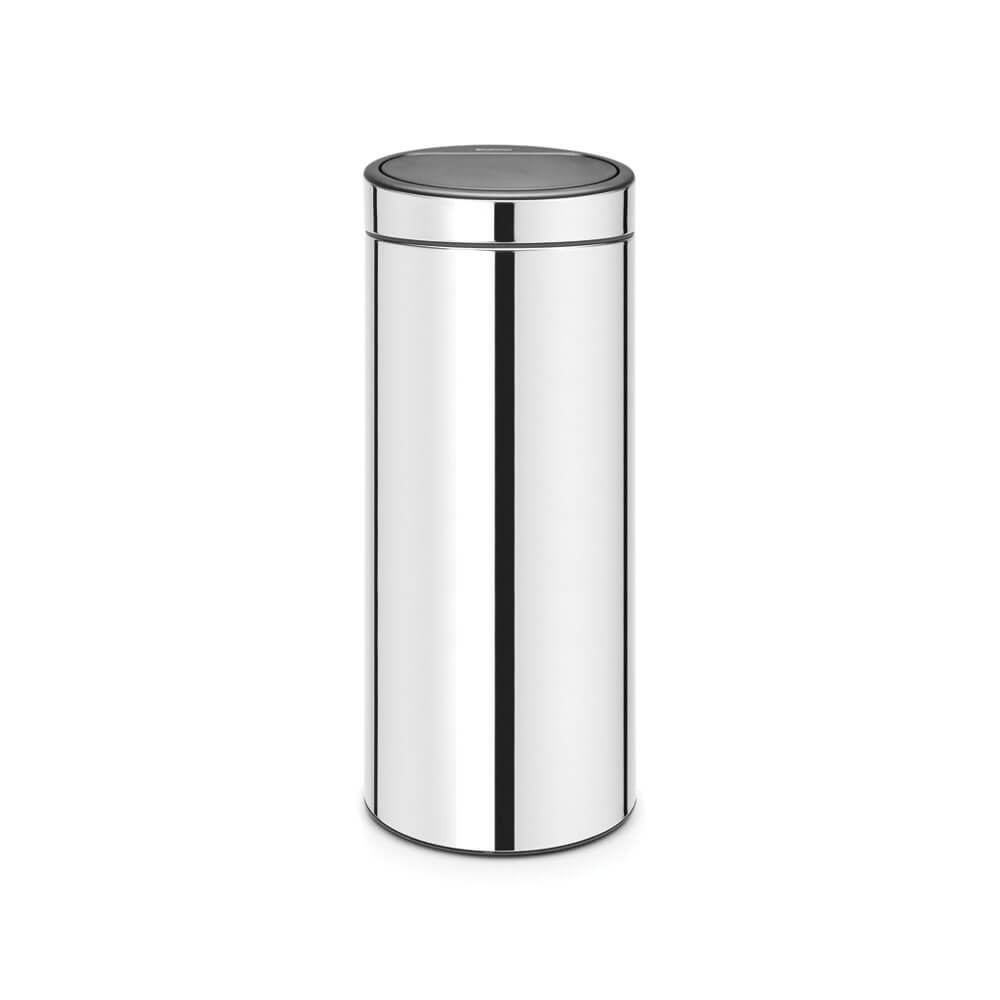 Lixeira em Aço Inox New Touch Bin 30 Litros Brabantia - 1