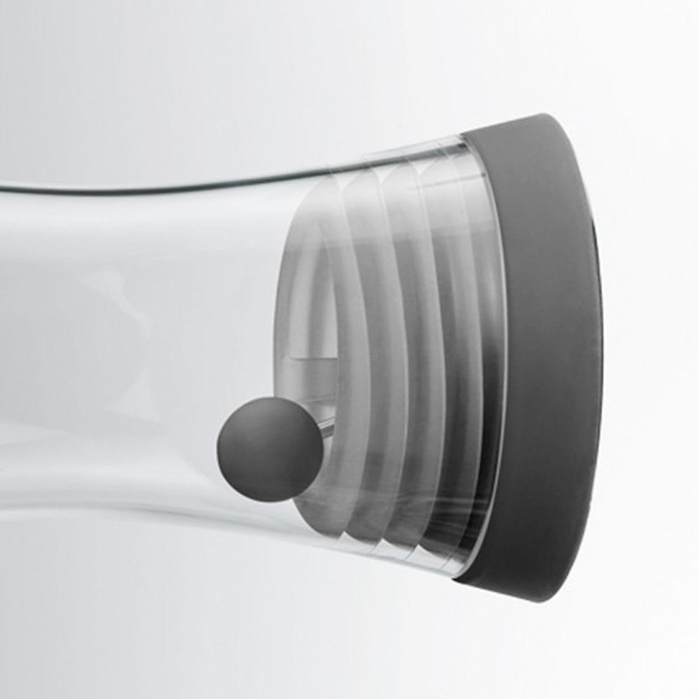 Jarra em Vidro 1 Litro Basic WMF Tampa Preta - 4