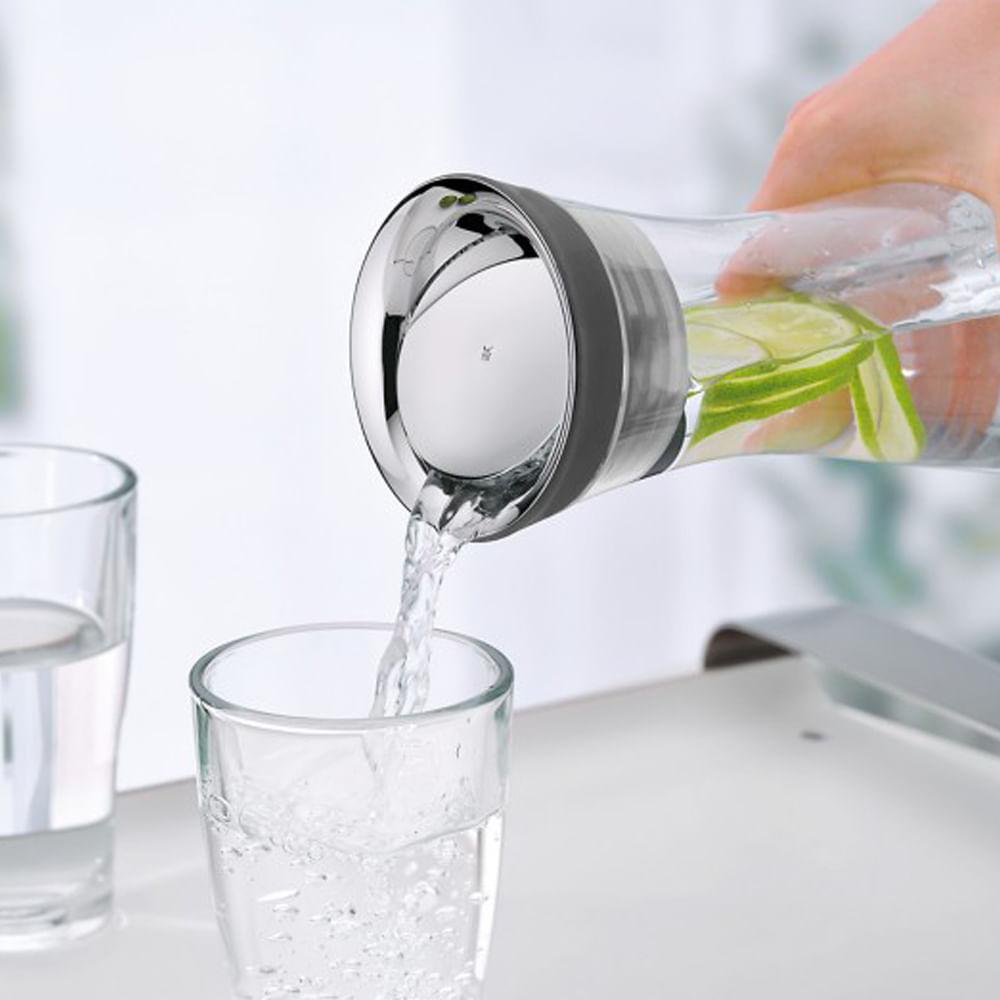 Jarra em Vidro 1 Litro Basic WMF Tampa Preta - 6