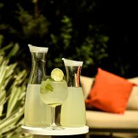 Garrafa em Acrílico com Tampa 1 Litro Joy Kenya Branca - 4