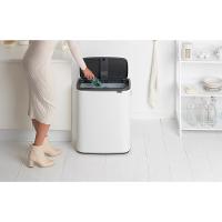 Lixeira Bo Touch Bin em Aço 60 Litros Brabantia Branca - 9