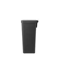 Lixeira Pedal Step Up em Plástico 40 Litros Brabantia Preta - 1