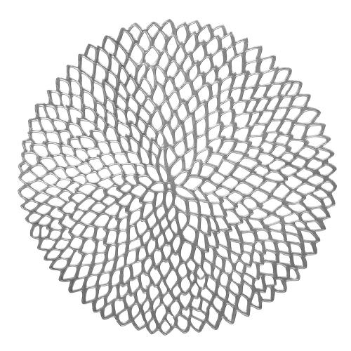 Jogo Americano Flora 38cm Kenya Prata