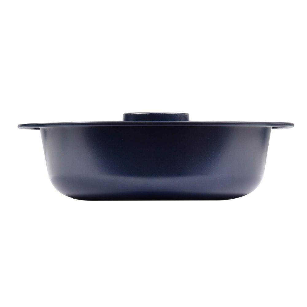 Forma para Pudim Bake em Aço Carbono 28,4cm Kenya Azul - 2