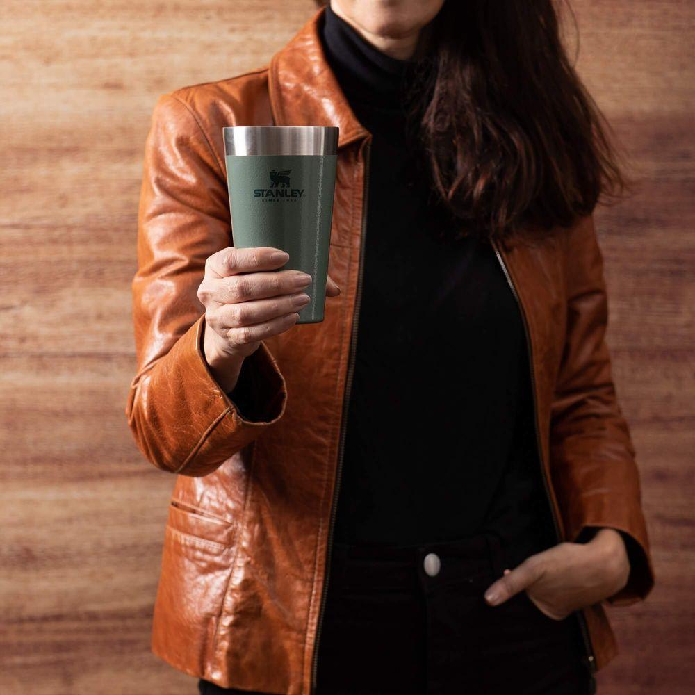 Copo Térmico para Cerveja em Inox 473ml Stanley Verde - 4