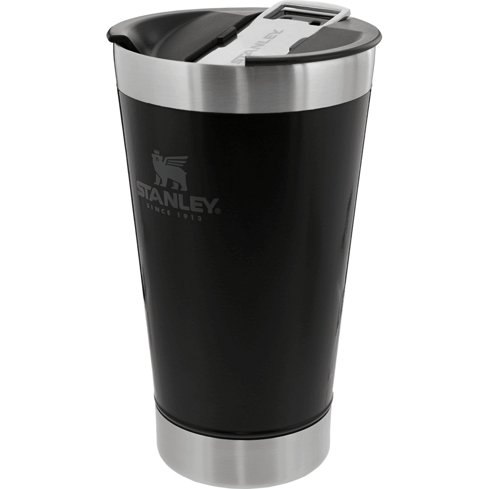 Copo Térmico para Cerveja com Tampa Inox 473ml Stanley Preto - 2