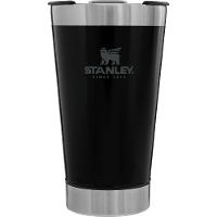 Copo Térmico para Cerveja com Tampa Inox 473ml Stanley Preto - 1