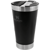 Copo Térmico para Cerveja com Tampa Inox 473ml Stanley Preto - 2