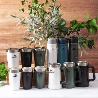 Copo Térmico para Cerveja com Tampa Inox 473ml Stanley Verde - 5