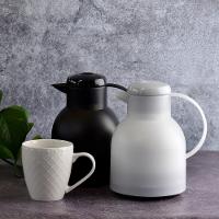 Garrafa Térmica de 1 Litro Quick Press Samba Emsa Branca