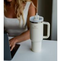 Garrafa Térmica Quencher 2.0 Cream 887ml Stanley Branca - 8