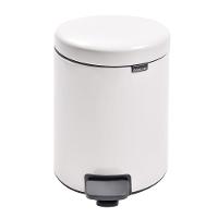 Lixeira em Aço 5 Litros New Icon Brabantia Branca - 1