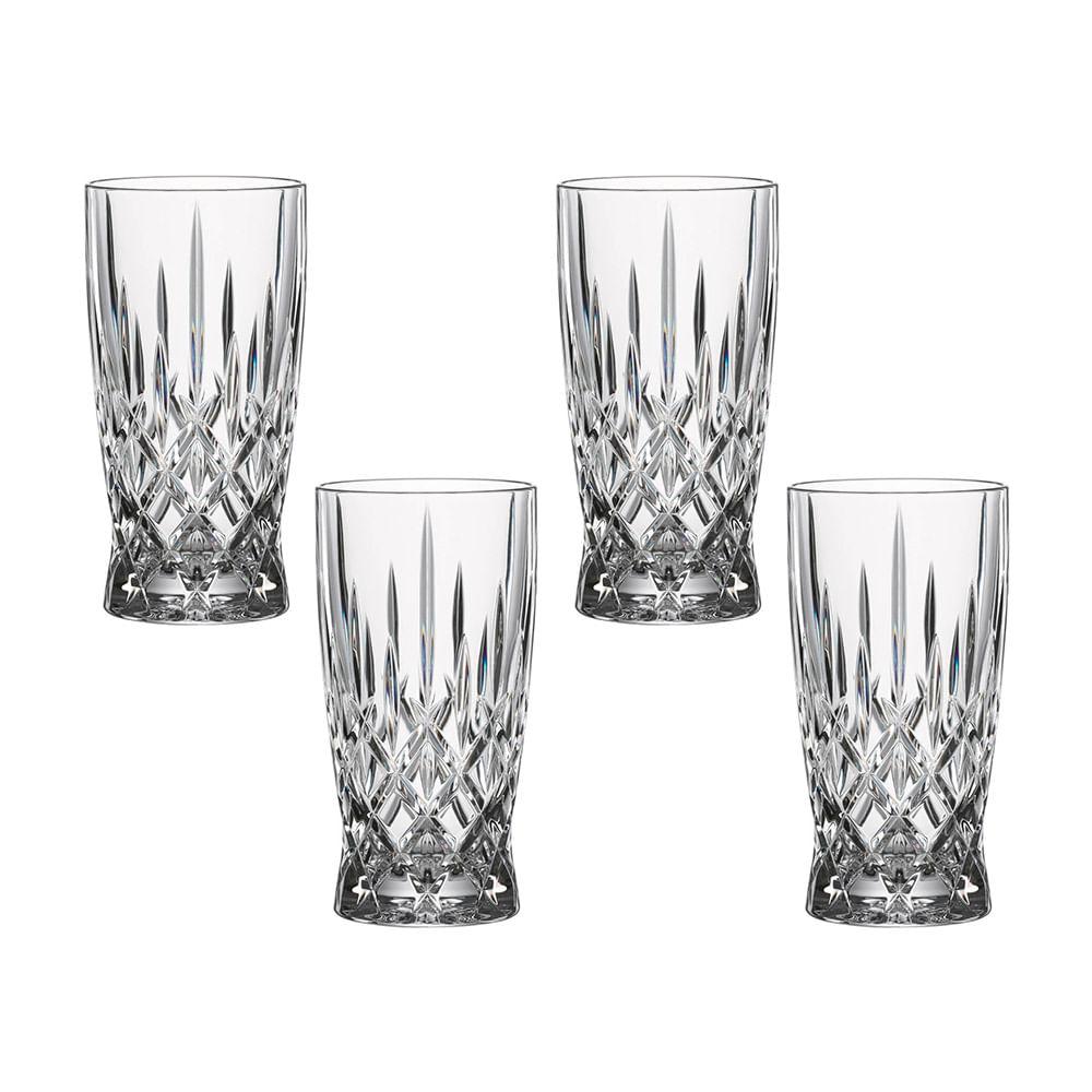 4 Copos Altos Noblesse em Vidro Cristal 250ml Nachtmann - 1