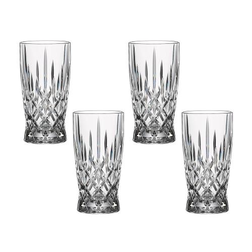 4 Copos Altos Noblesse em Vidro Cristal 250ml Nachtmann