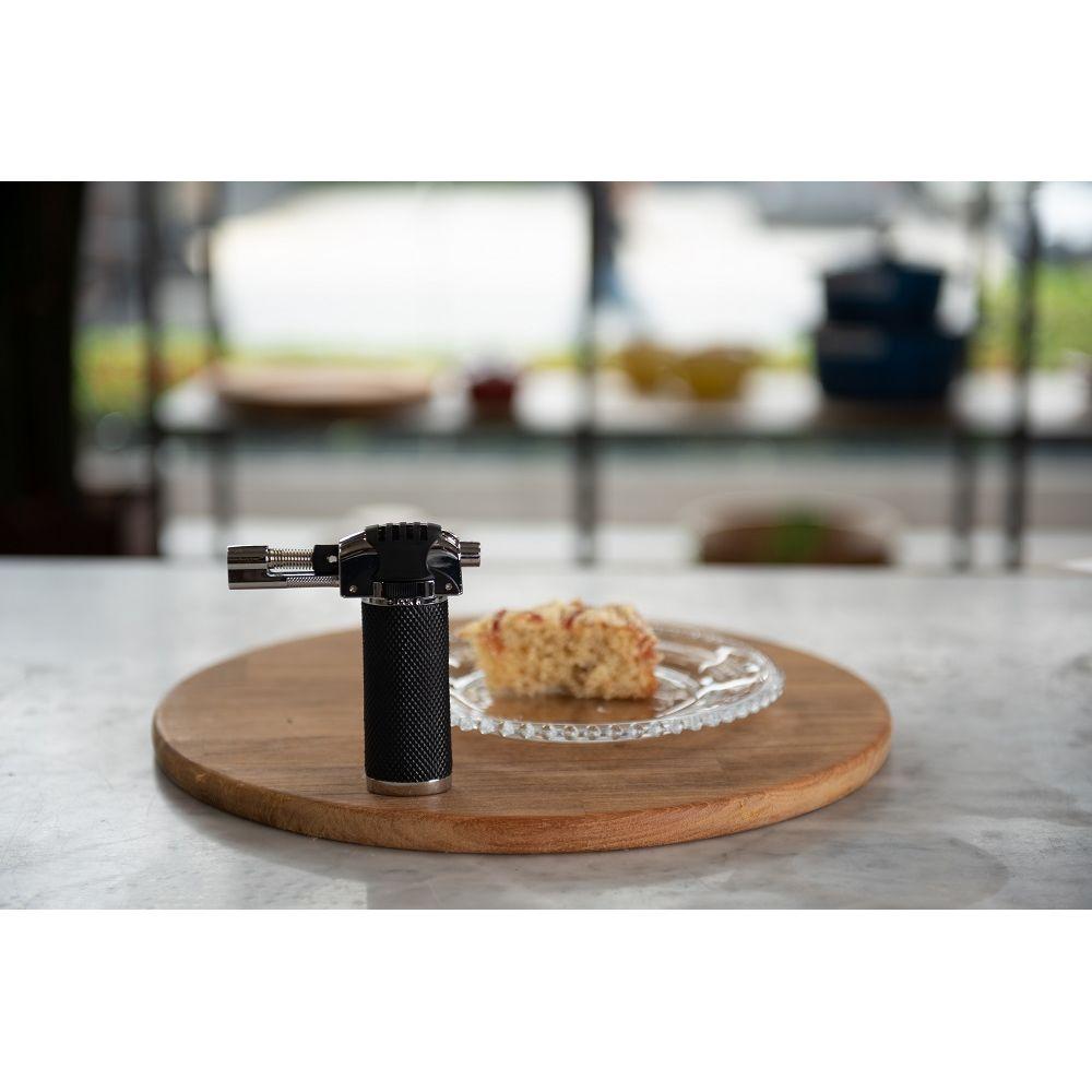 Maçarico Culinário em Inox 11,2x2,5x10,2cm Mimo Style Preto - 7