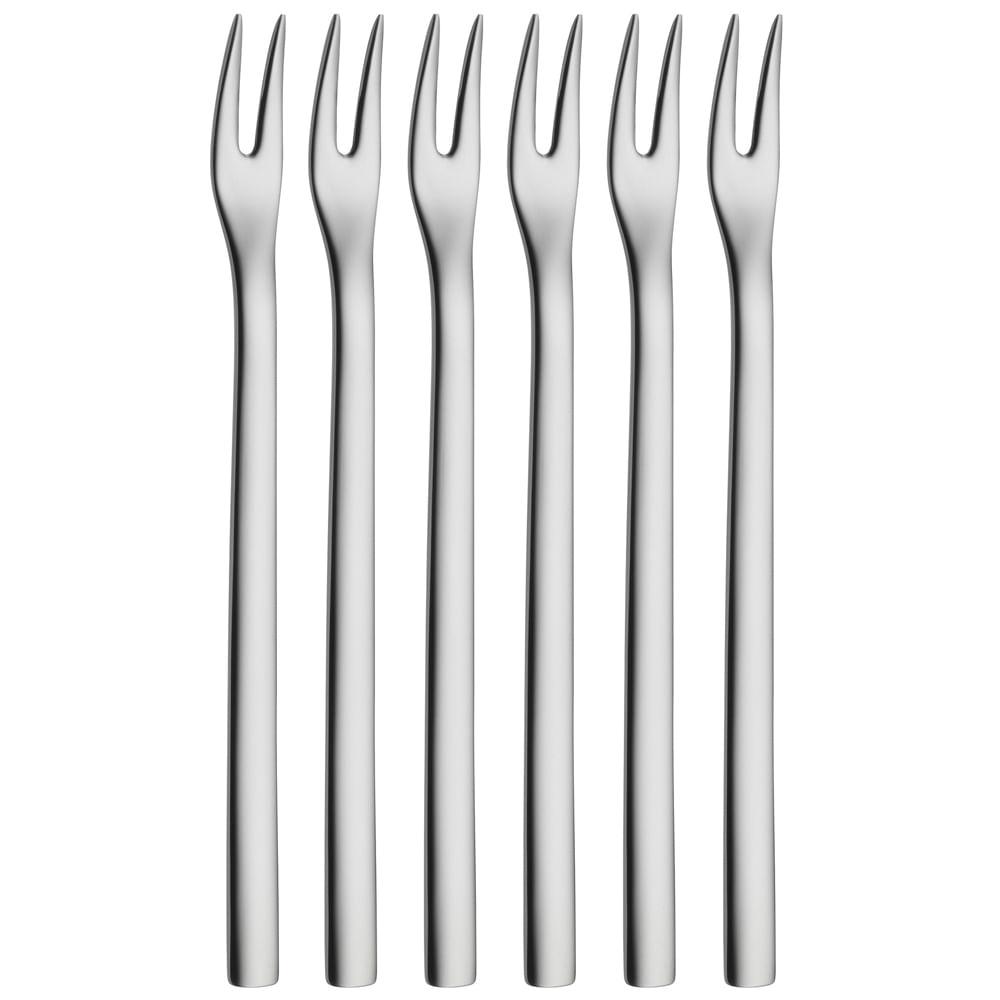Conjunto de 6 Garfos para Aperitivo em Inox Nova WMF - 1