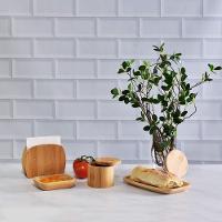 Bandeja Bamboo 2x14x23,3cm Kenya - 5