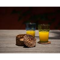 Conjunto de 6 Descansos para Copos em Rattan Kenya - 2