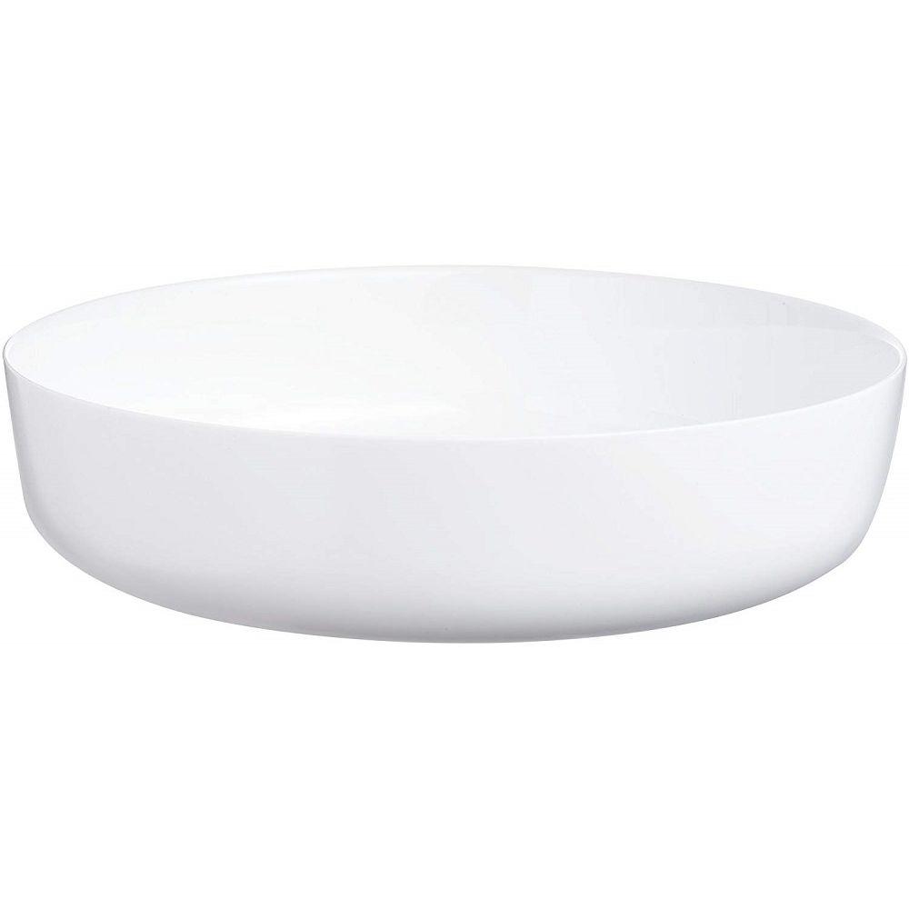 Bowl Diwali para Servir em Vidro 18CM 13 Litros Branco - 1