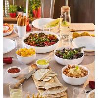 Bowl Diwali para Servir em Vidro 18CM 13 Litros Branco - 2