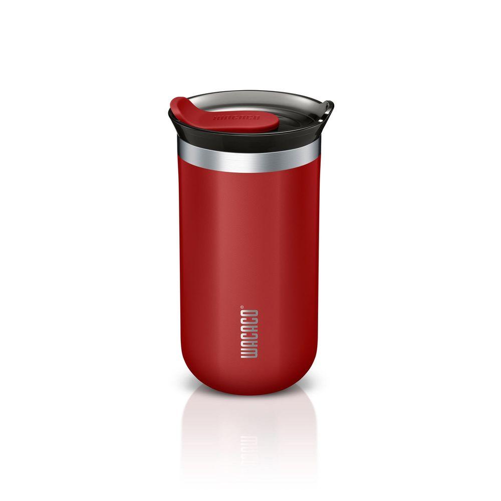 Copo Térmico Octaroma Lungo em Aço Inox 300ml Wacaco Vermelho - 1