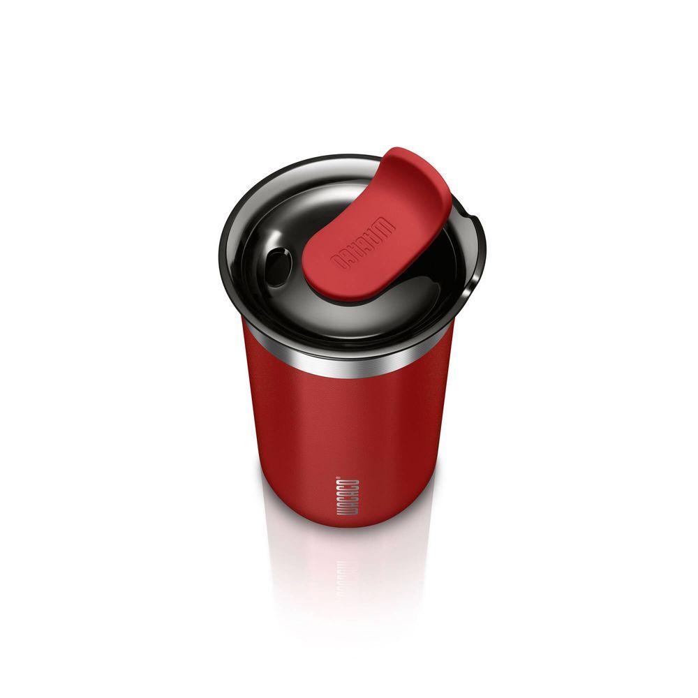 Copo Térmico Octaroma Lungo em Aço Inox 300ml Wacaco Vermelho - 3