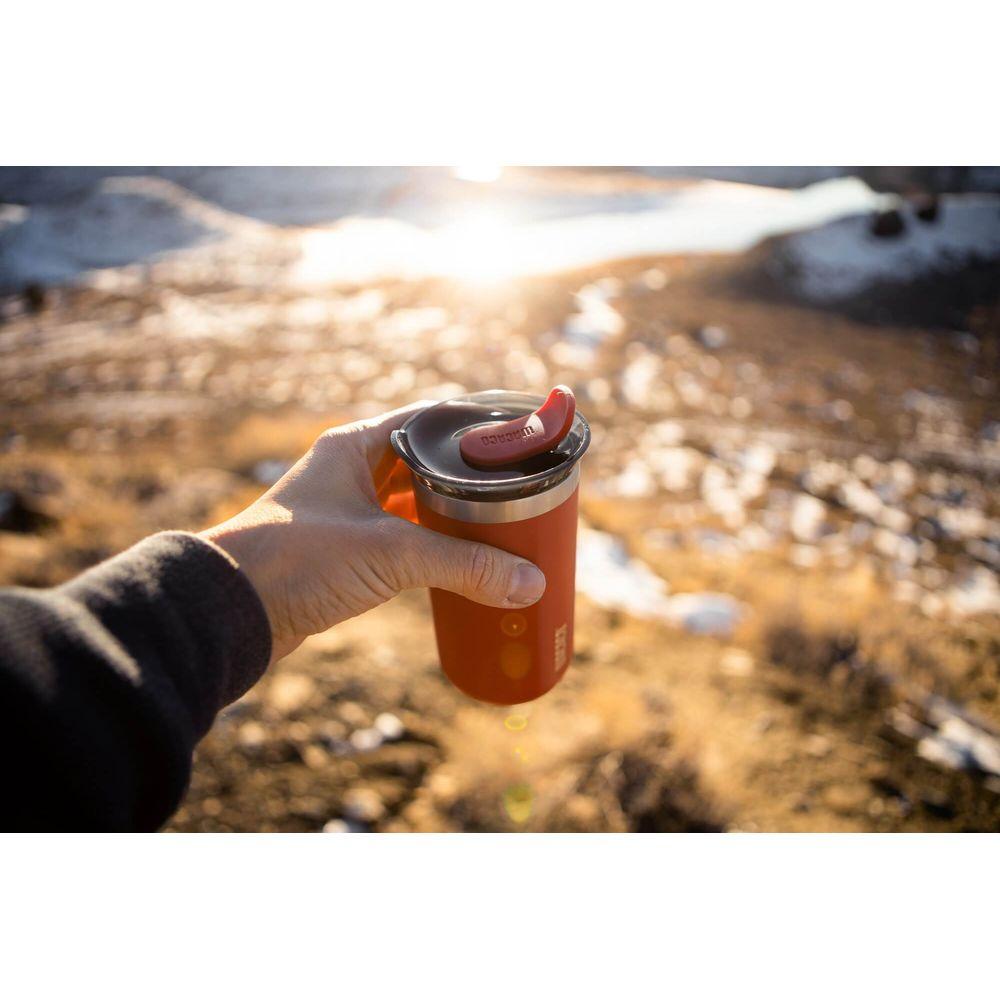 Copo Térmico Octaroma Lungo em Aço Inox 300ml Wacaco Vermelho - 6