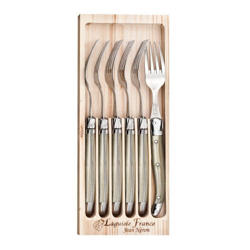 6 Garfos em Inox Champagne Laguiole