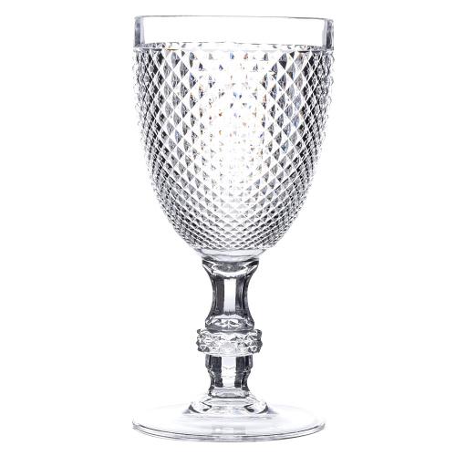 Taça para Vinho em Acrílico 400Ml Diamond Kenya
