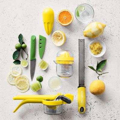 Ralador em Aço Inox Classic Zester Microplane Amarelo