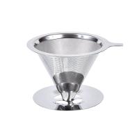 Filtro para Café Reutilizável em Inox 8x11,5x13,5cm Mimo Style Prata - 1