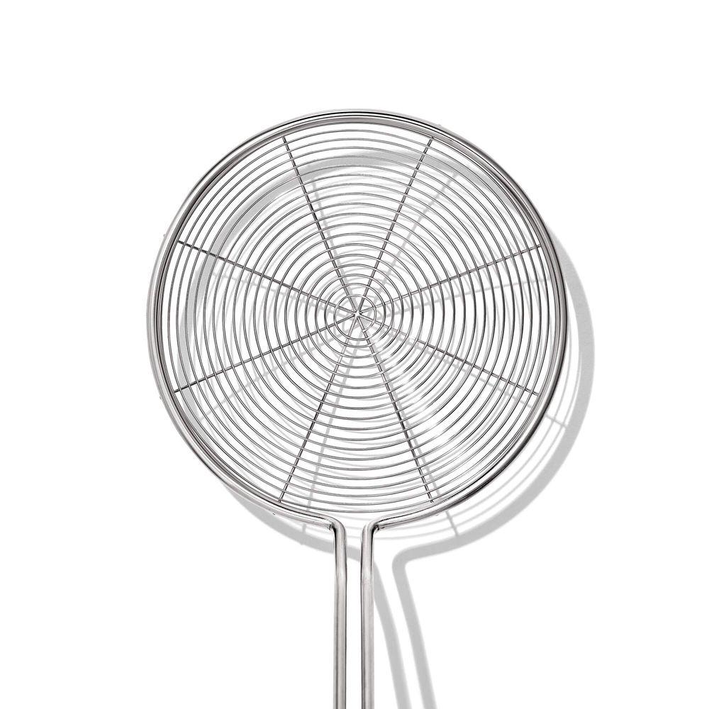 Escumadeira com Cabo em Aço Inox Antiderrapante 37,6cm OXO - 2