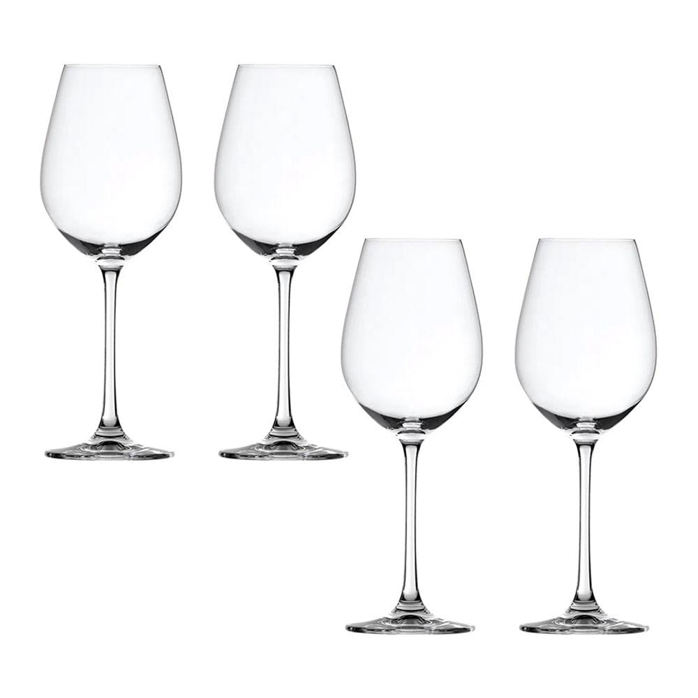 Conjunto de 4 Taças para Vinho Branco em Vidro Cristalino Salute Spiegelau - 1
