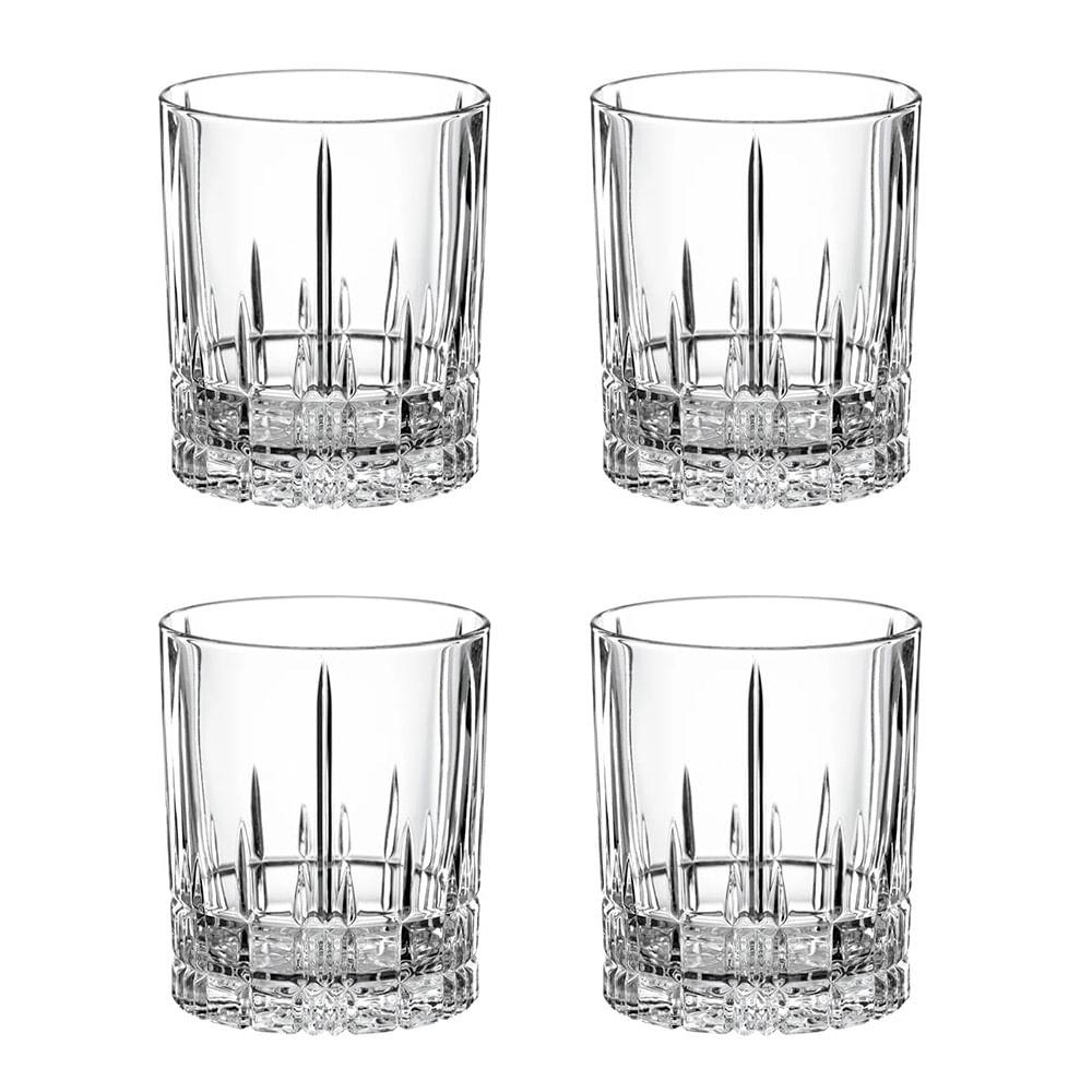 Conjunto de 4 Copos Baixo em Vidro 368ml Perfect Serve Spiegelau - 1