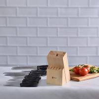 Bloco de Facas 14 Peças Aço Inox Kenya