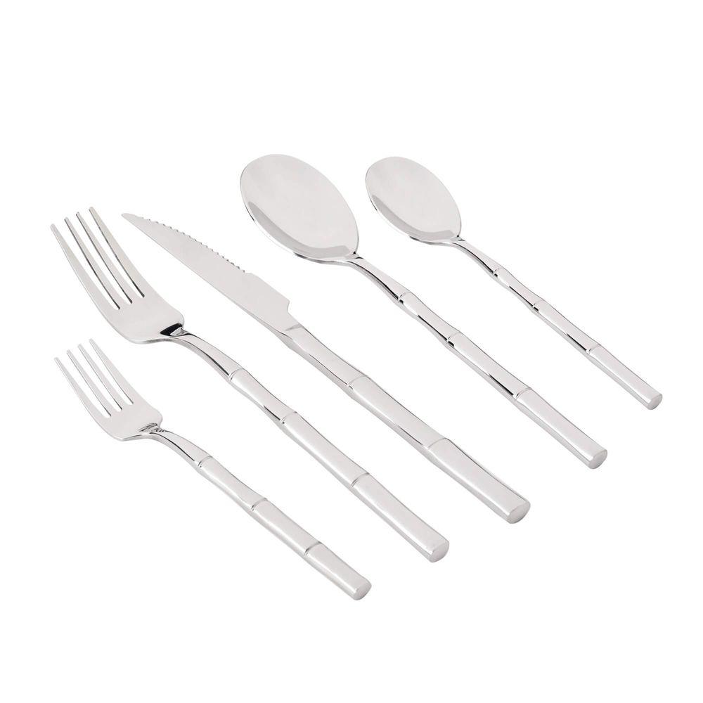 Faqueiro 30 Peças em Inox Bamboo Kenya - 2