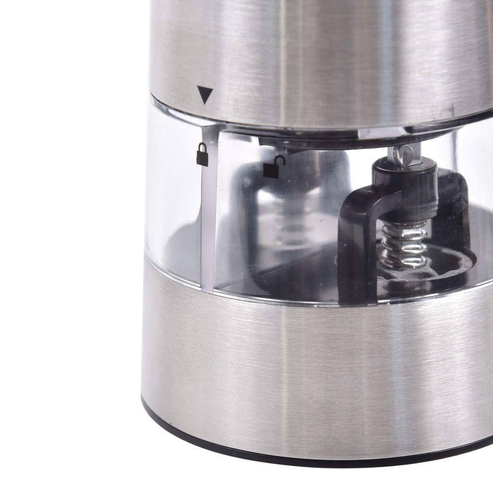 Moedor Duplo para Sal e Pimenta Elétrico em Aço Inox 35ml Maxwell & Williams - 5
