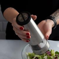 Moedor Duplo para Sal e Pimenta Elétrico em Aço Inox 35ml Maxwell & Williams - 8